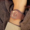Różowy damski kwarcowy zegarek Kolekcja jesienno-zimowa Ice-Watch
