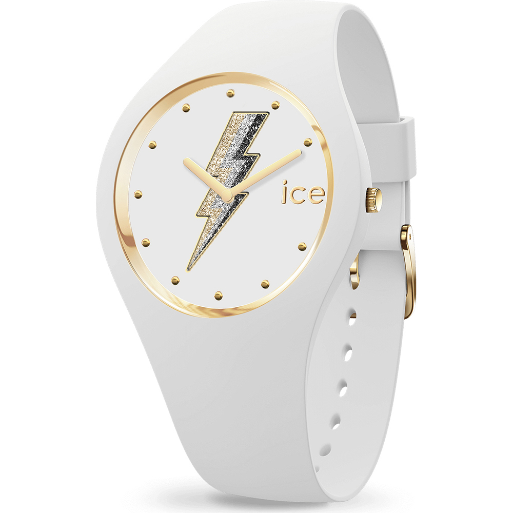 Ice-Watch Ice-Silicone 019857 ICE Glam Rock - Electric White Zegarek