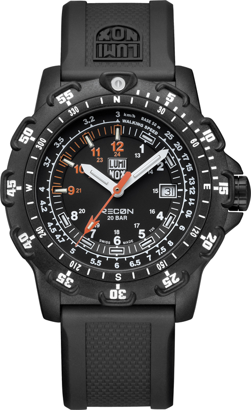 Luminox Watch Time 3 hands Black Ops Recon A.8821.KM