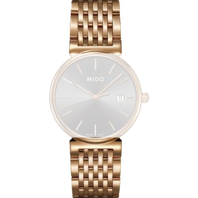 MIDO Straps M605011713 Dorada Pasek