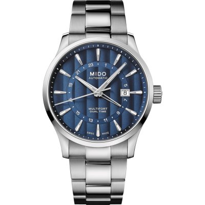 MIDO Multifort M0384291104100 Multifort Dual Time Zegarek