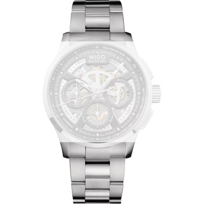 MIDO M605019467 Multifort Skeleton Chronograph Pasek