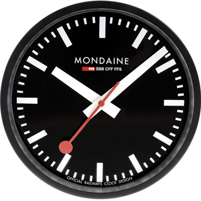 Mondaine Wall Clock 25 cm Zegar