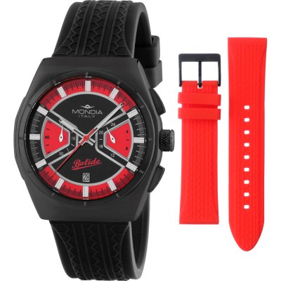 Mondia MI-819-BK-BKRD-CG Rally Legend Chrono Set Zegarek