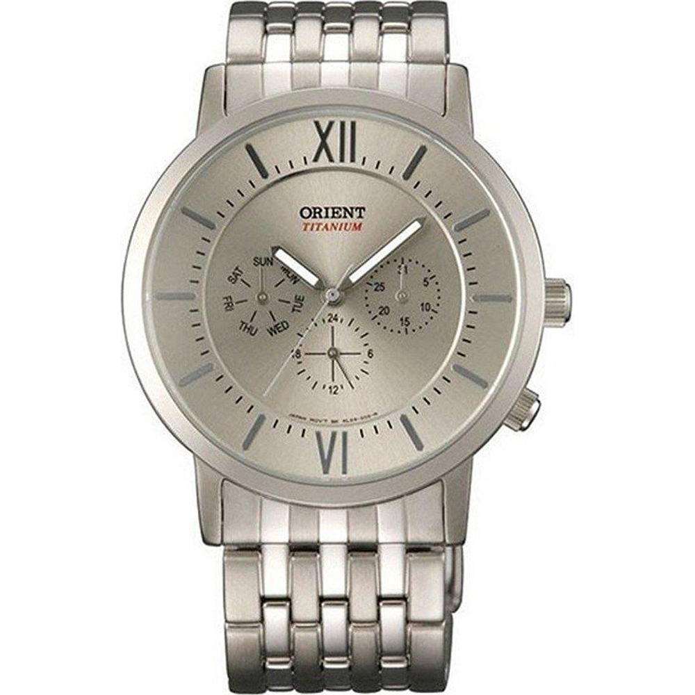 Orient Quartz FRL03004K0 Dressy Titanium Zegarek