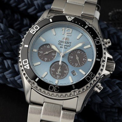 コロ葱(マロ) Orient Mako RA-TX0206L10B Mako Solar Zegarek • EAN: 4942715031985