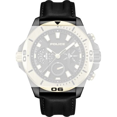 Police PESJF0022501-STL Electrical Pasek