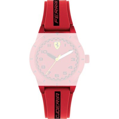 Scuderia Ferrari 689300630 Red Rev Pasek