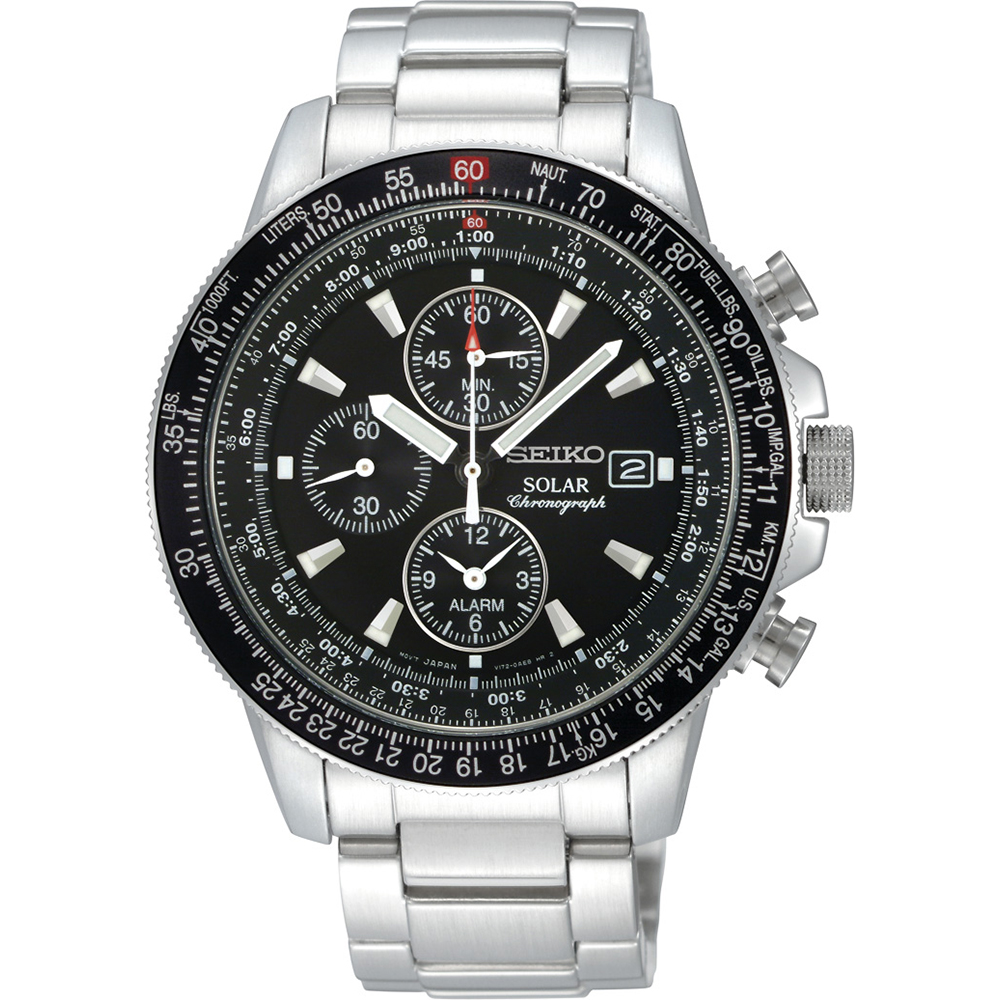 seiko prospex sky solar chronograph