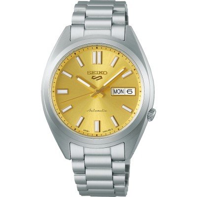 Seiko 5 Sports SRPL59K1 Seiko 5 Sports - SNXS Series ‘Gold Cufflinks’ Zegarek