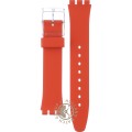 Swatch Plastic - Originals Medium (34mm) /Access/Solar/Musicall/Stop - G/SK/SL/SR/SS/SO28 AGE722 Red Away Pasek