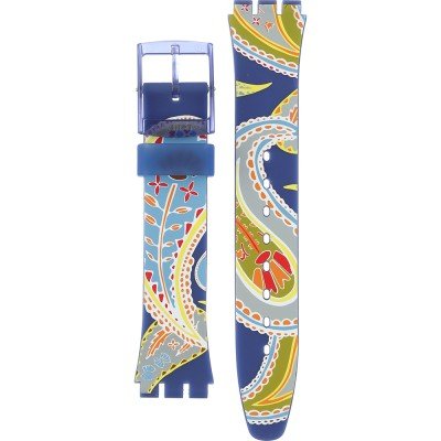 Swatch Plastic - Originals Medium (34mm) /Access/Solar/Musicall/Stop - G/SK/SL/SR/SS/SO28 AGN263 GN263 Silky Way Pasek