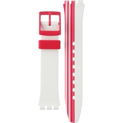 Swatch Plastic - Originals Medium (34mm) /Access/Solar/Musicall/Stop - G/SK/SL/SR/SS/SO28 AGW214 GW214 Beatpink Pasek
