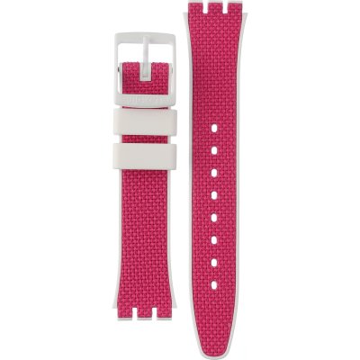 Swatch Plastic - Originals Medium (34mm) /Access/Solar/Musicall/Stop - G/SK/SL/SR/SS/SO28 AGW713 GW713 Berry Light Pasek
