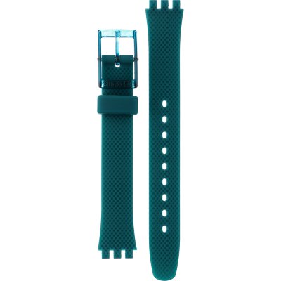Swatch Plastic - Originals Small (25mm) - L ALL127 LL127 Teal Weave Pasek