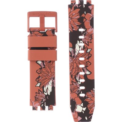 Swatch Plastic - BigBold - SB0/SO27 ASB05C100 Camoflower Cotton Pasek