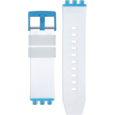 Swatch Plastic - BigBold - SB0/SO27 ASO27E105 SO27E105 BlueInJelly Pasek