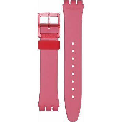 Swatch Plastic - Originals Medium (34mm) /Access/Solar/Musicall/Stop - G/SK/SL/SR/SS/SO28 ASO28P114 Wavelengths of coral Pasek