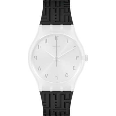 Swatch Plastic - Originals Medium (34mm) /Access/Solar/Musicall/Stop - G/SK/SL/SR/SS/SO28 ASO28Z101 Hehmah Pasek