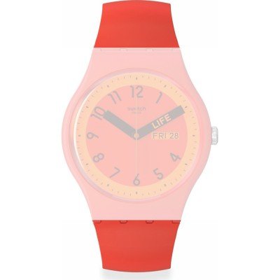 Swatch ASO29R705 Proudly Red Pasek