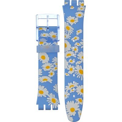 Swatch Plastic - Originals Large (41mm) SUO/SO29/SO32 ASO29S100 Dazed by daisies Pasek