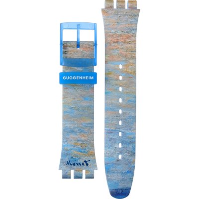 Swatch Plastic - Originals Large (41mm) SUO/SO29/SO32 ASO29Z150 Monet's Palazzo Ducale Pasek