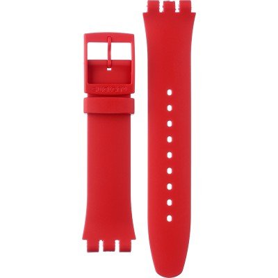 Swatch Plastic - Originals Large (41mm) SUO/SO29/SO32 ASO32B401 Rouge & Noir Pasek