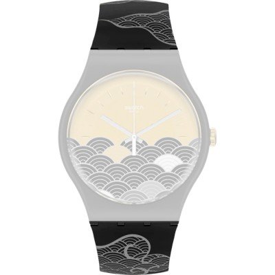 Swatch Plastic - Originals Large (41mm) SUO/SO29/SO32 ASO32Z105 Cloud sea Pasek