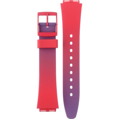 Swatch Plastic - What If - Square - SO34 ASO34R700 Squarely Berry Pasek