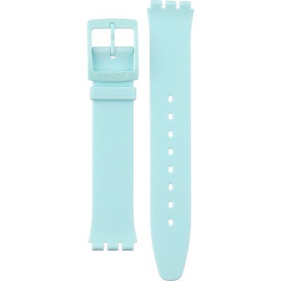 Swatch Plastic - Skin Small 33.7mm - SF/SI/SS08/SS09 ASS08G107 Turquoise Lightly Pasek