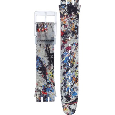 Swatch Plastic - Originals Large (41mm) SUO/SO29/SO32 ASUOZ366 Pollock's alchemy Pasek