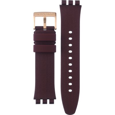 Swatch Irony - Sistem 51- SY23/YI AYIG401 Burgundy Story Pasek