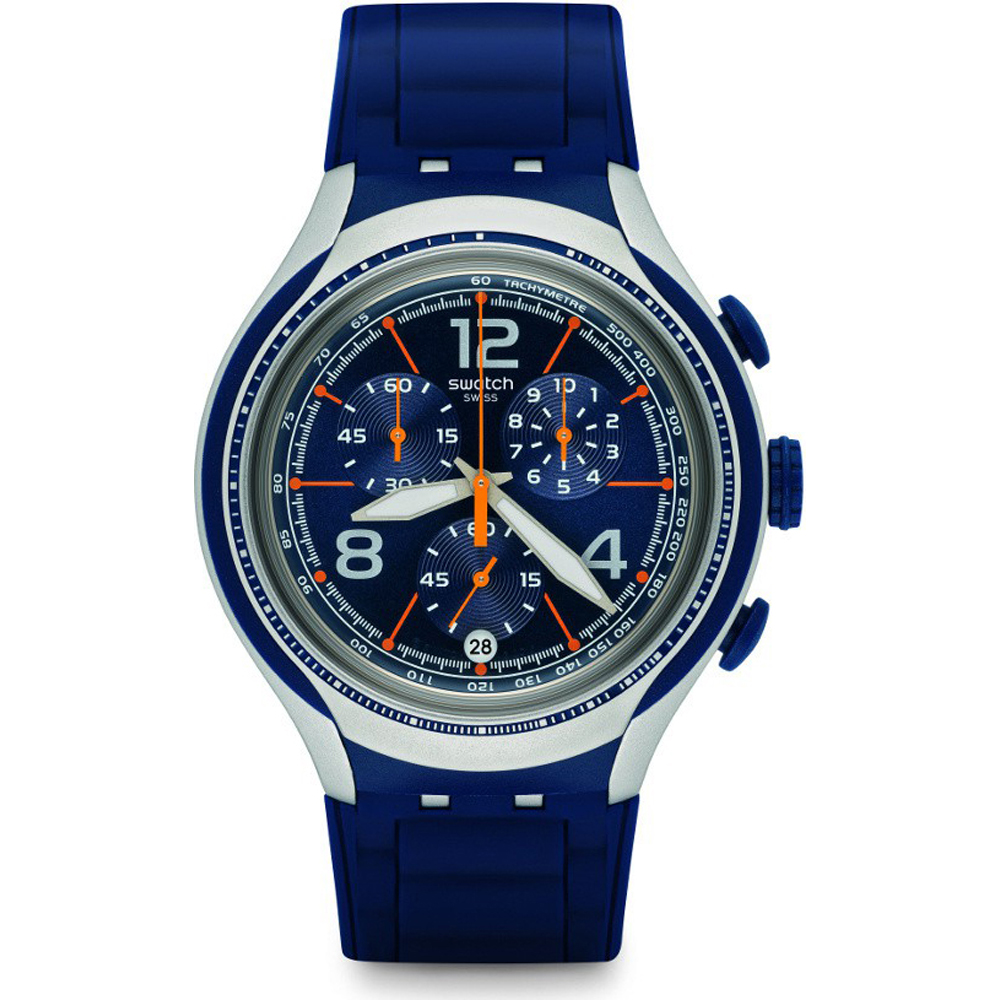 Swatch XLite Chrono YYS4015 Blue Face Zegarek
