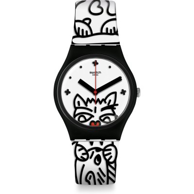 Swatch Originals Medium (34mm) GB322 Comicat Zegarek