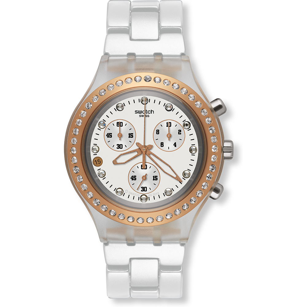 Swatch Chrono SVCK4067AG Full-Blooded Rose Gold Zegarek