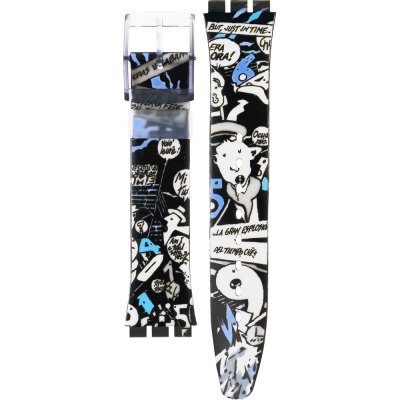 Swatch Plastic - Originals Medium (34mm) /Access/Solar/Musicall/Stop - G/SK/SL/SR/SS/SO28 AGK265 GK265 Furto Pasek
