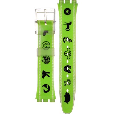 Swatch Plastic - Originals Medium (34mm) /Access/Solar/Musicall/Stop - G/SK/SL/SR/SS/SO28 AGK292 GK292 Rabit & Rabat Pasek