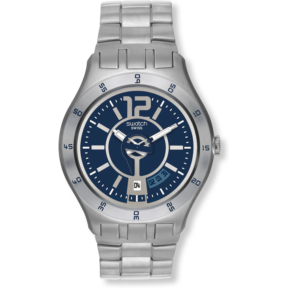 Swatch Watch New Irony Big In A Blue Mode YTS404G