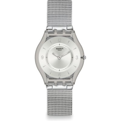 Swatch Skin SFM118M Metal Knit Zegarek