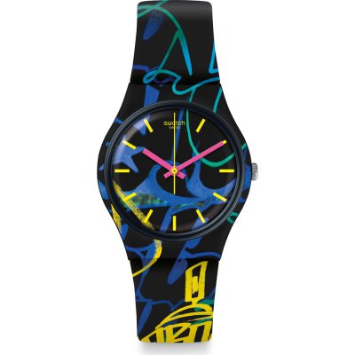 Swatch Originals Medium (34mm) GB318 Nightclub  Zegarek