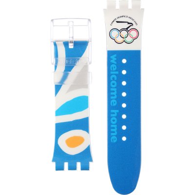Swatch Plastic - X-Large - SUD ASUDK106AE NOC Athens 2004 Mexico Pasek