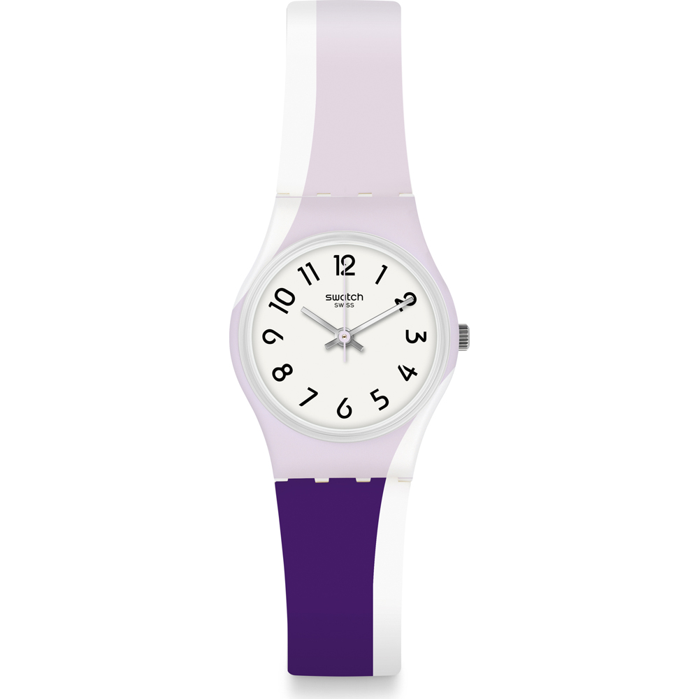 Swatch Standard Ladies LW169 Purpletwist Zegarek