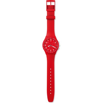 Swatch New Chrono Plastic SUSR400 Red Shadow Zegarek