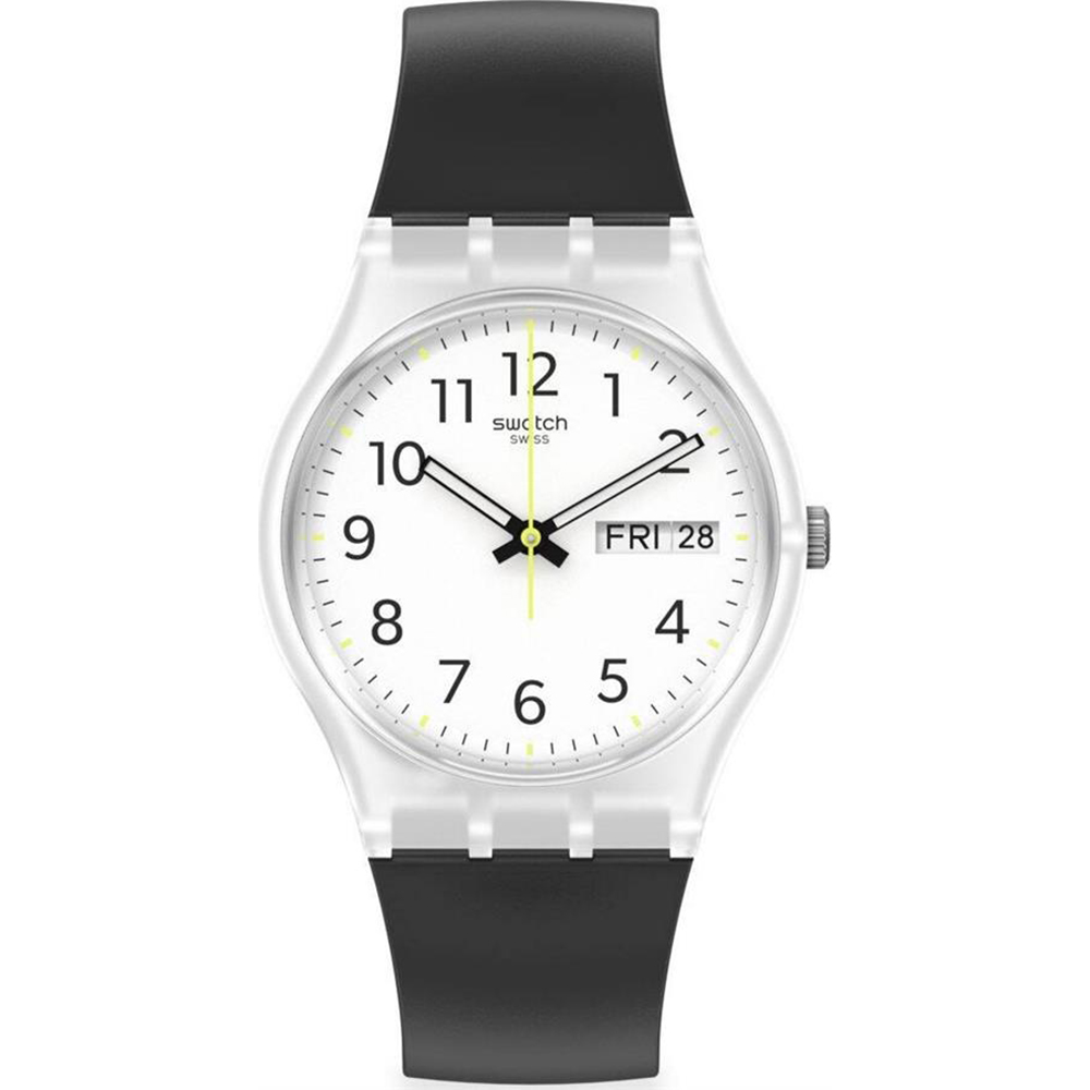 Swatch Standard Gents GE726-S26 Rinse Repeat Black Zegarek