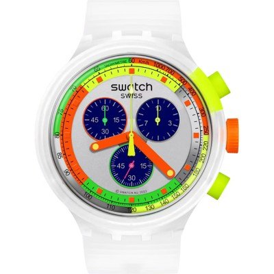 Swatch Big Bold SB02K100 Neon Jelly Zegarek