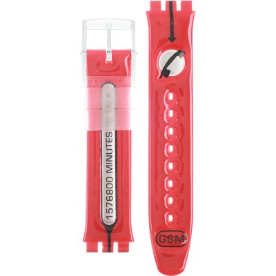 Swatch Plastic - Auto/Scuba/Chrono - SA/SC/SD/SE/SH/SO/ST ASCK112 SCK112 Time To Call Pasek