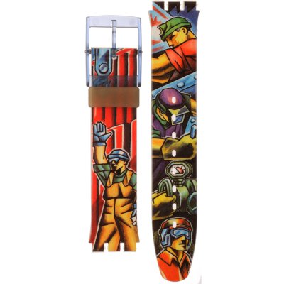 Swatch Plastic - Auto/Scuba/Chrono - SA/SC/SD/SE/SH/SO/ST ASDM105 SDM105 Tovarisch Pasek