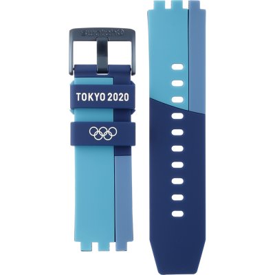 Swatch Plastic - BigBold - SB0/SO27 ASO27Z100 SO27Z100 Bb Ai Blue Pasek