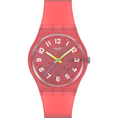 Swatch Originals Medium (34mm) SO28P114 Wavelengths of coral Zegarek