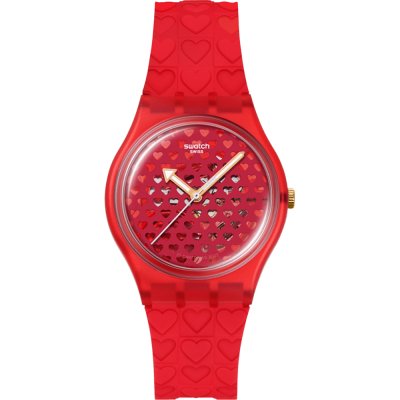 Swatch Originals Medium (34mm) SO28Z122 Love in scarlet Zegarek